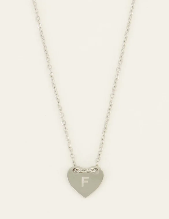 My Jewellery Necklace initials on heart MJ07876F