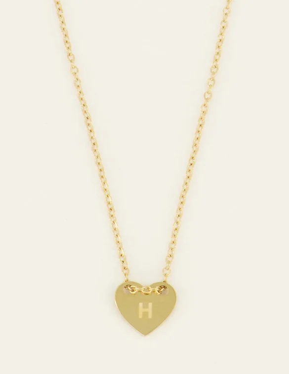 My Jewellery Necklace initials on heart MJ07876H