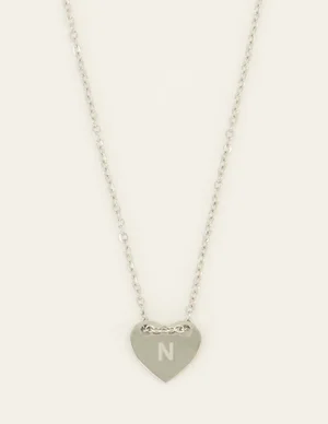 My Jewellery Necklace initials on heart MJ07876N