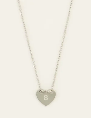 My Jewellery Necklace initials on heart MJ07876S