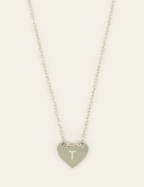 My Jewellery Necklace initials on heart MJ07876T