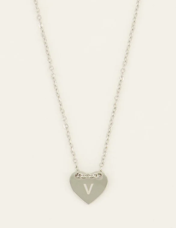 My Jewellery Necklace initials on heart MJ07876V