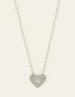 My Jewellery Necklace initials on heart MJ07876W