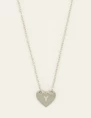 My Jewellery Necklace initials on heart MJ07876Y