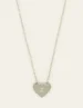 My Jewellery Necklace initials on heart MJ07876Z