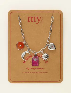 My Jewellery Necklace multi charms MJ09419