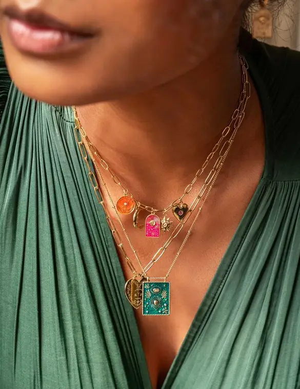 My Jewellery Necklace multi charms MJ09419