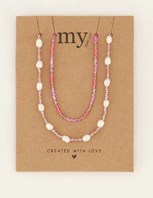 My Jewellery Necklace Set Pearls/Beads MJ06739