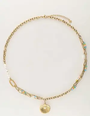 My Jewellery Necklace springstone shell pastel MJ09681