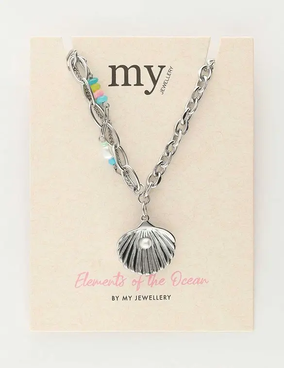 My Jewellery Necklace springstone shell pastel MJ09681