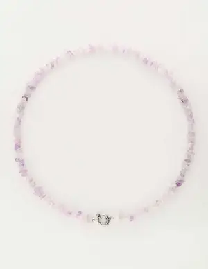 My Jewellery Necklace stones lilac MJ09696