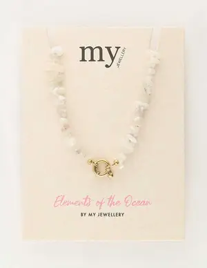 My Jewellery Necklace stones white MJ09703