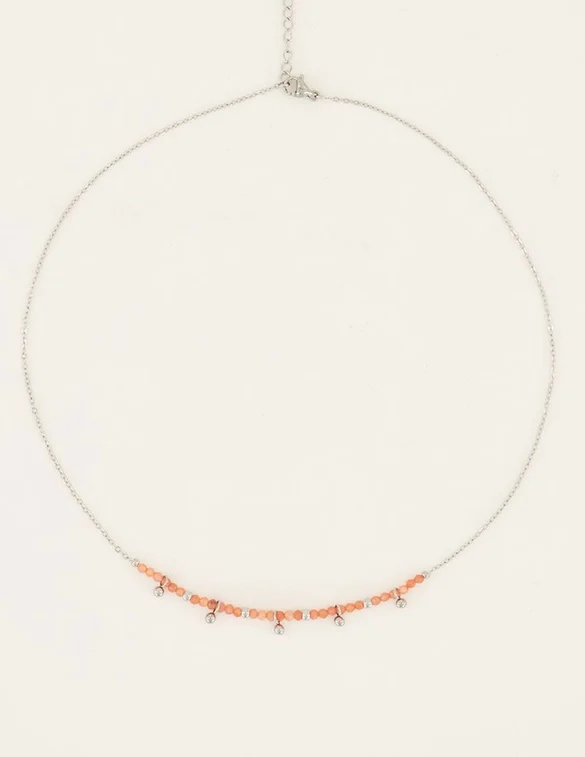 My Jewellery Necklace Vintage Orange Beads MJ06499