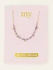 My Jewellery Necklace Vintage Purple Beads MJ06564