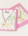 My Jewellery Necklace white flower Summer MJ07216