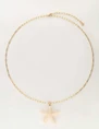 My Jewellery Necklace with beige starfish MJ10760