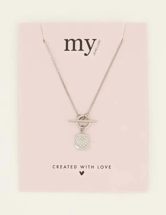 My Jewellery Necklace with heart charm MJ08005