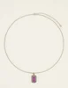 My Jewellery Necklace with purple amour enamel MJ07824