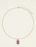 My Jewellery Necklace with purple amour enamel MJ07824