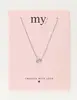 My Jewellery Necklace with two rounds MJ10774