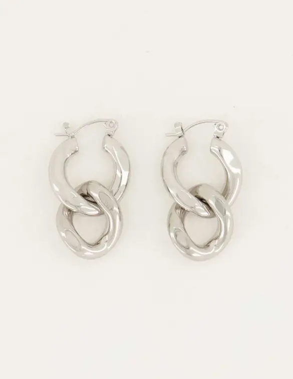 My Jewellery Oorbellen met schakels MJ05557