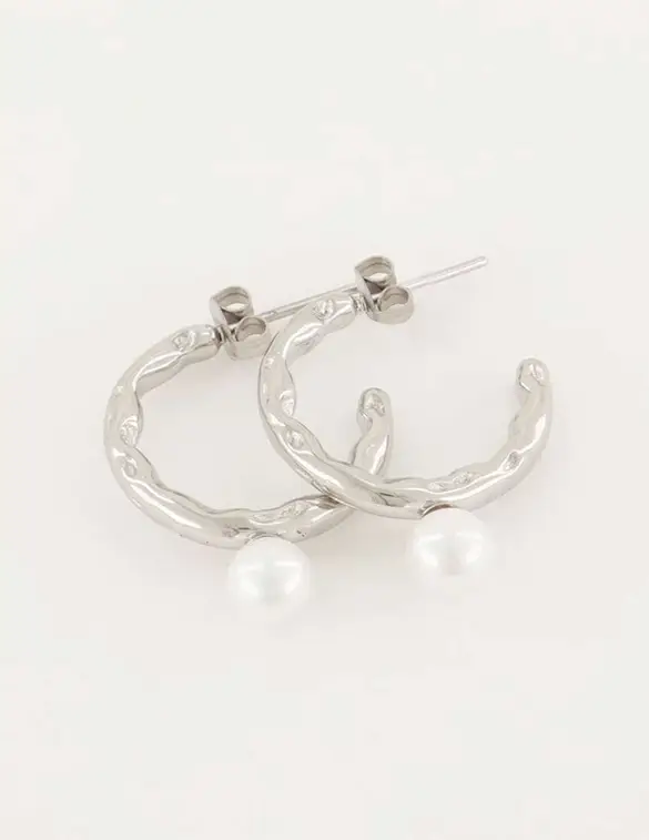 My Jewellery Oorringen zoetwaterparel MJ05407