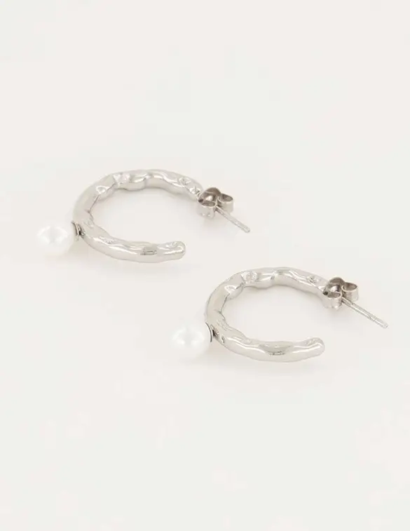 My Jewellery Oorringen zoetwaterparel MJ05407