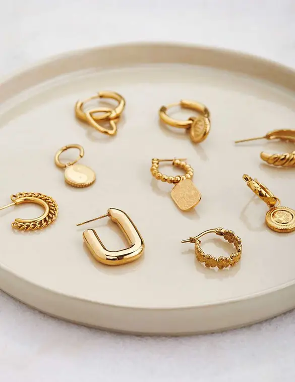 My Jewellery Rechthoekige oorhangers MJ02424