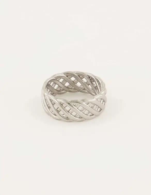 My Jewellery Ring braided open MJ06058
