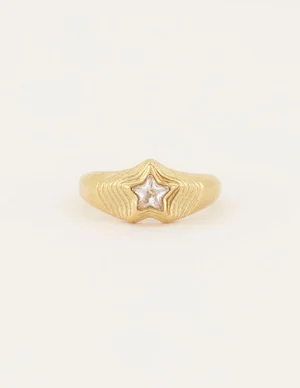 My Jewellery Ring Crystal Star MJ05836