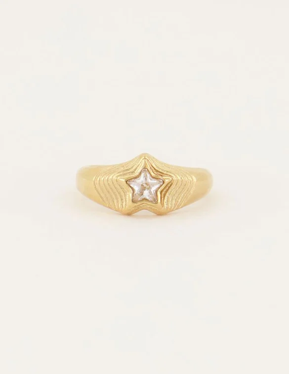 My Jewellery Ring Crystal Star MJ05836