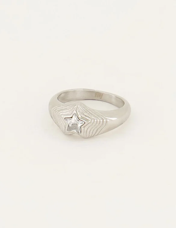 My Jewellery Ring Crystal Star MJ05836