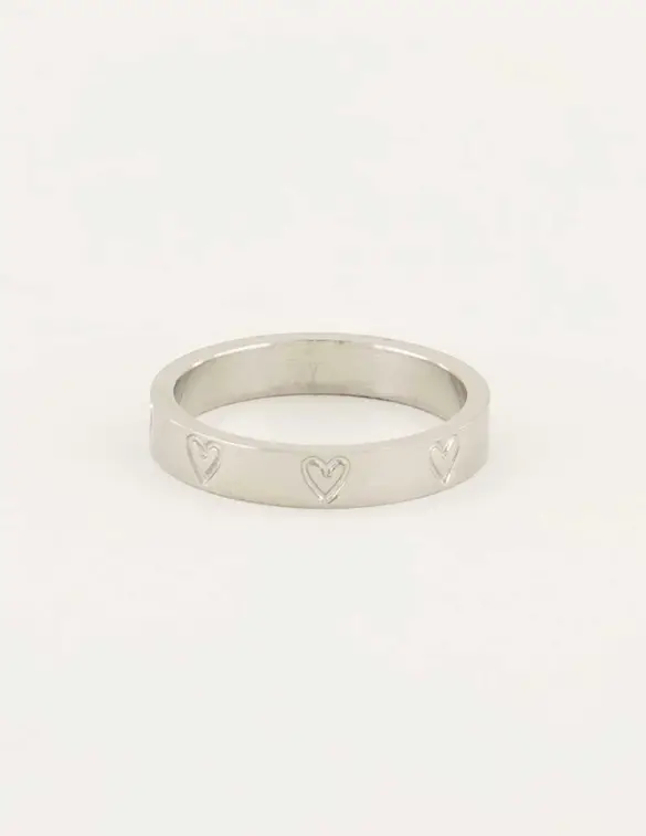 My Jewellery Ring Heart Engraved MJ06896