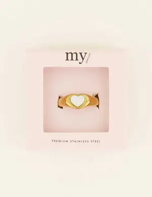 My Jewellery Ring heart pearl MJ08750