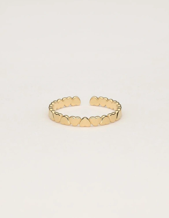 My Jewellery Ring hearts steel MJ11244