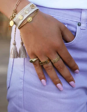 My Jewellery Ring met bubbels MJ02961