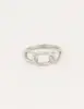 My Jewellery ring met grote ovale schakels MJ05954