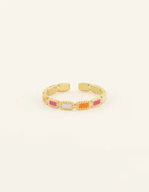 My Jewellery Ring multicolor square MJ08684