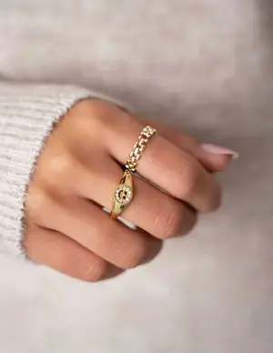 My Jewellery Ring one size blocks MJ07685