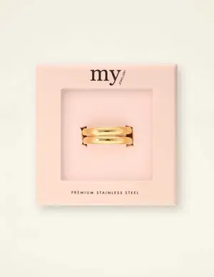 My Jewellery Ring plain double MJ09059
