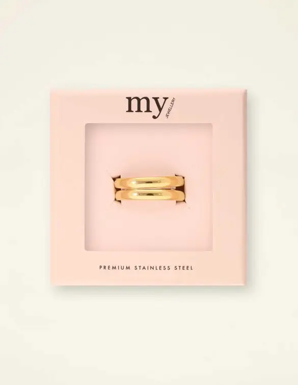 My Jewellery Ring plain double MJ09059