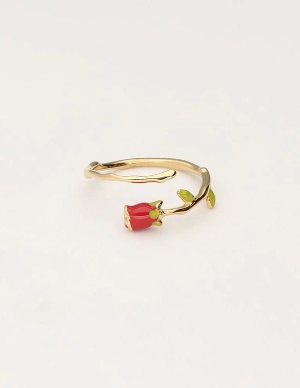 My Jewellery Ring rose red MJ11239