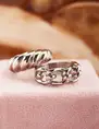My Jewellery Ring schakels & knoop MJ01161