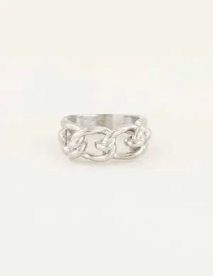 My Jewellery Ring schakels & knoop MJ01161