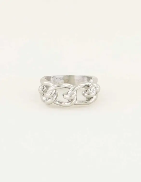 My Jewellery Ring schakels & knoop MJ01161