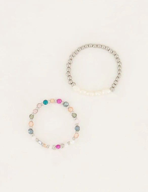 My Jewellery Ring Set Elastic Four Pearls MJ06390