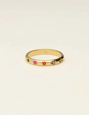 My Jewellery Ring strass multi colour MJ09543