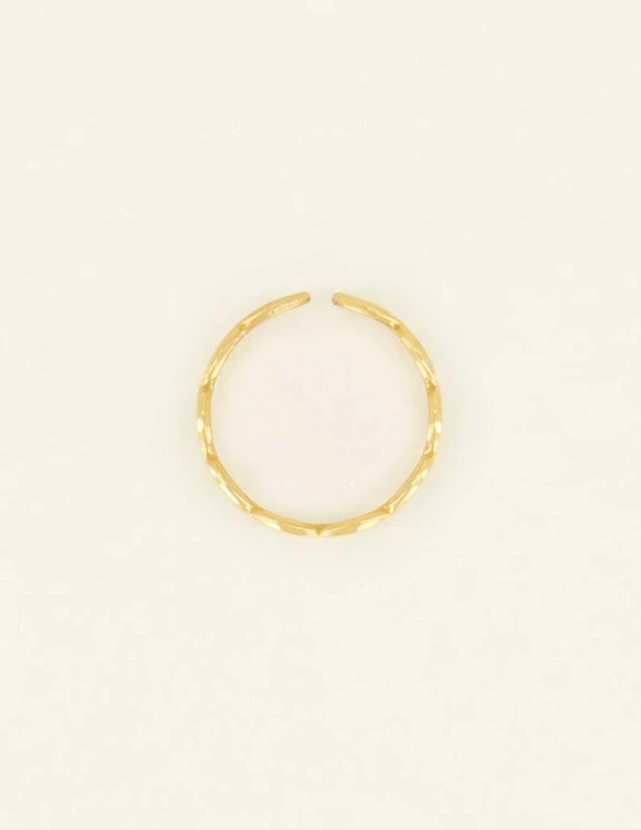 My Jewellery Ring stripe pink MJ08680