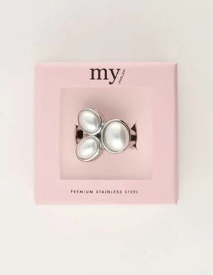 My Jewellery Ring three pearls MJ10546
