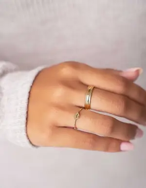 My Jewellery Ring three rows MJ09055